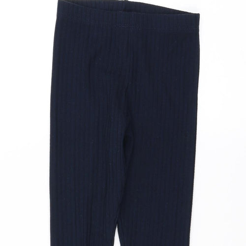 F&F Girls Blue   Sweatpants Trousers Size 6-7 Years