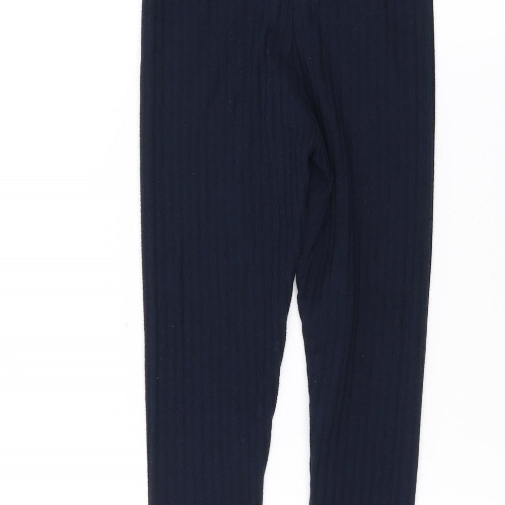 F&F Girls Blue   Sweatpants Trousers Size 6-7 Years