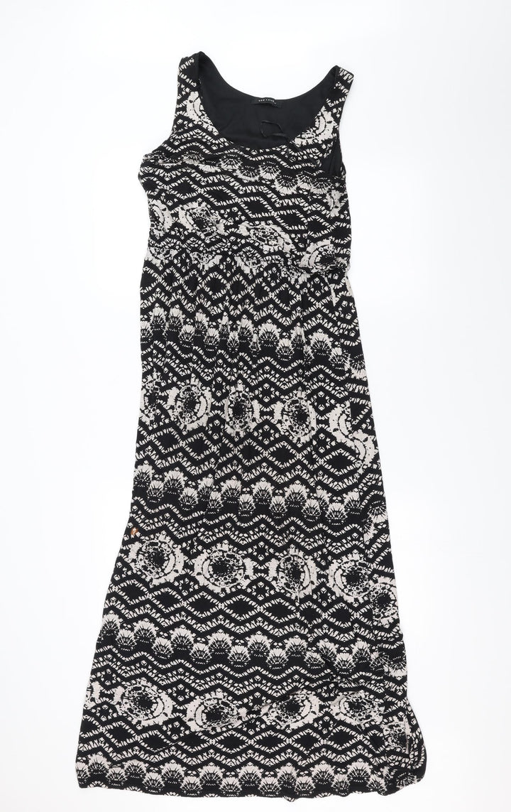 QED London Womens Black A-Line Size S