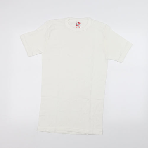 Preworn Womens White   Basic T-Shirt Size M