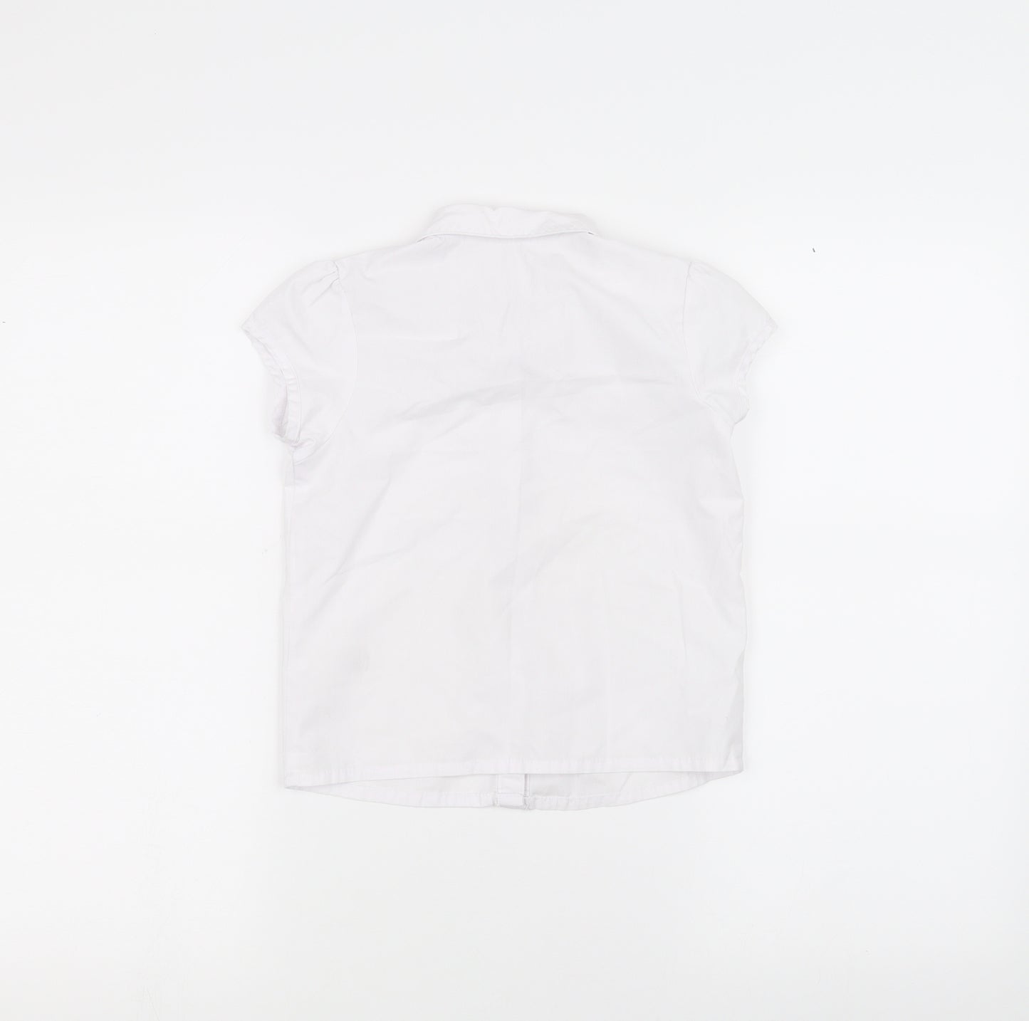 George Boys White   Basic Button-Up Size 6-7 Years