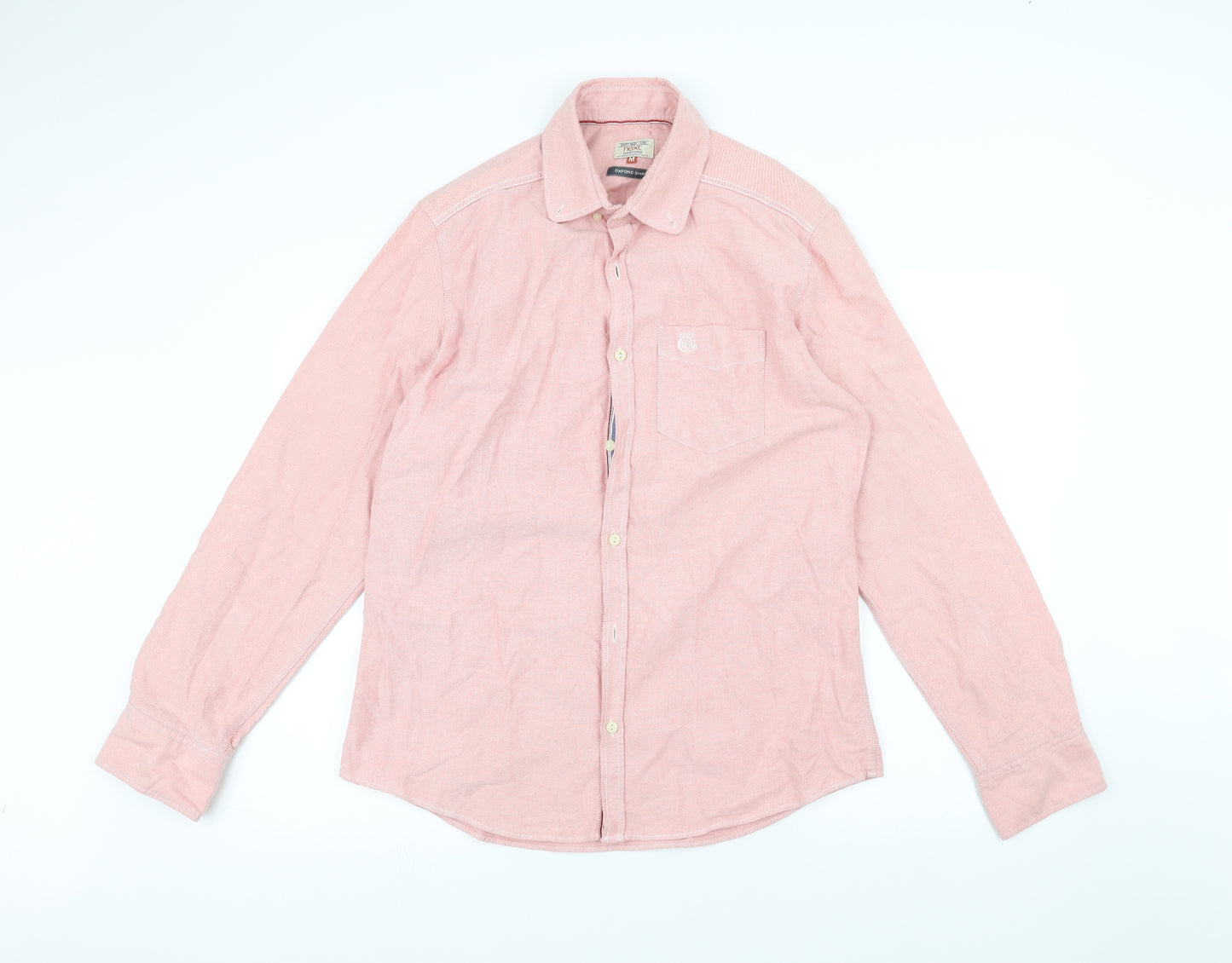 NEXT Mens Pink    Dress Shirt Size M