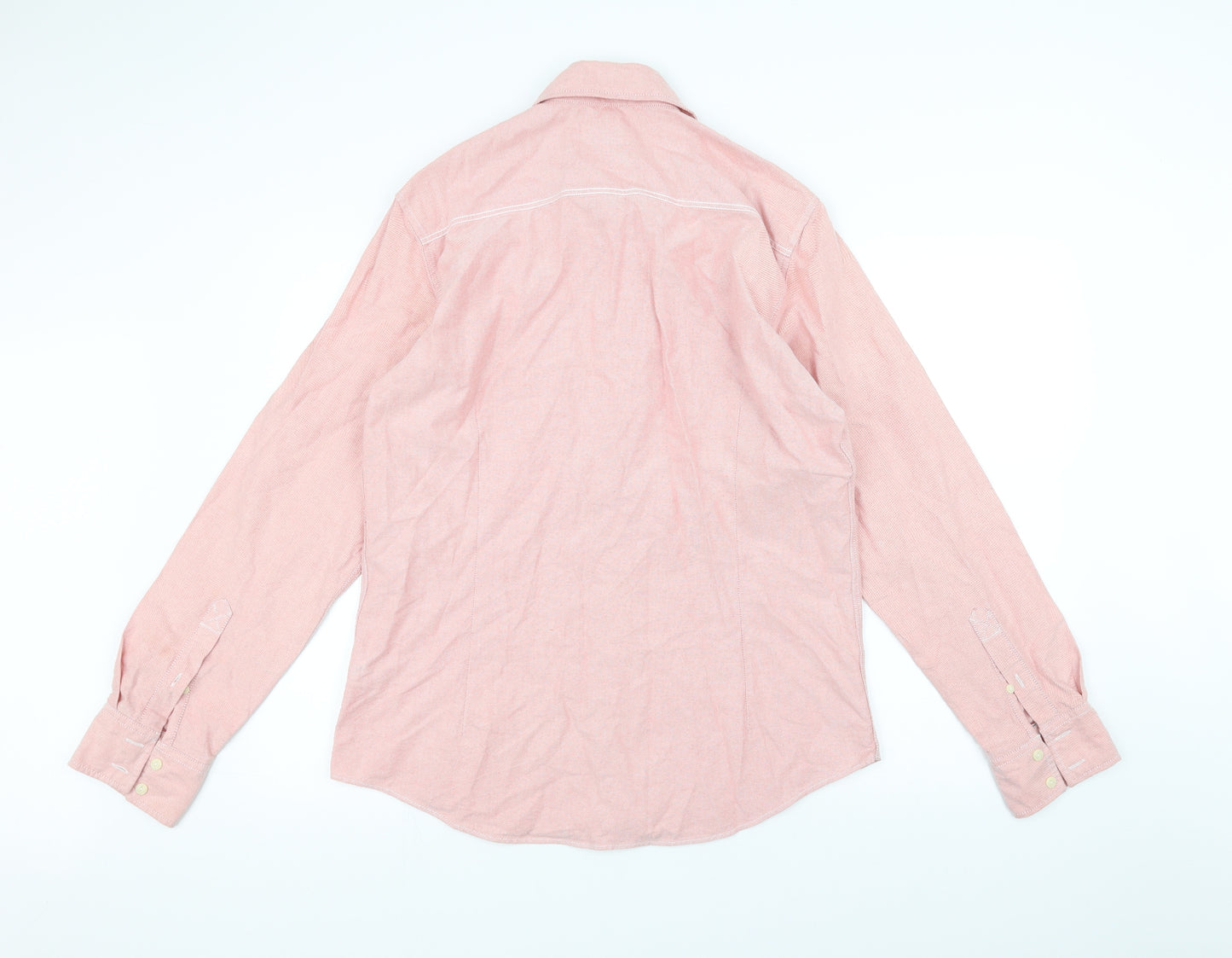 NEXT Mens Pink    Dress Shirt Size M