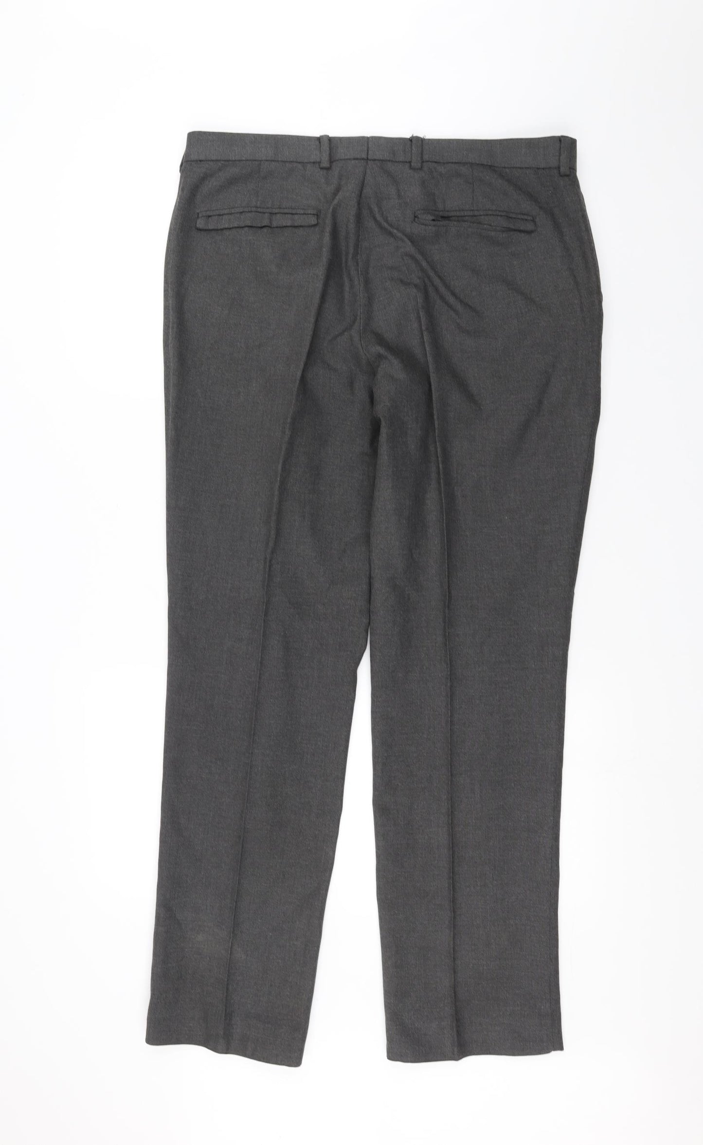 Matalan Mens Grey   Trousers  Size 36 L30 in