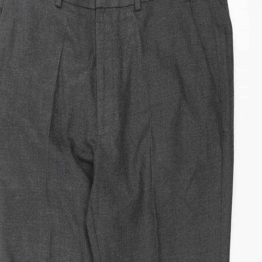 Matalan Mens Grey   Trousers  Size 36 L30 in