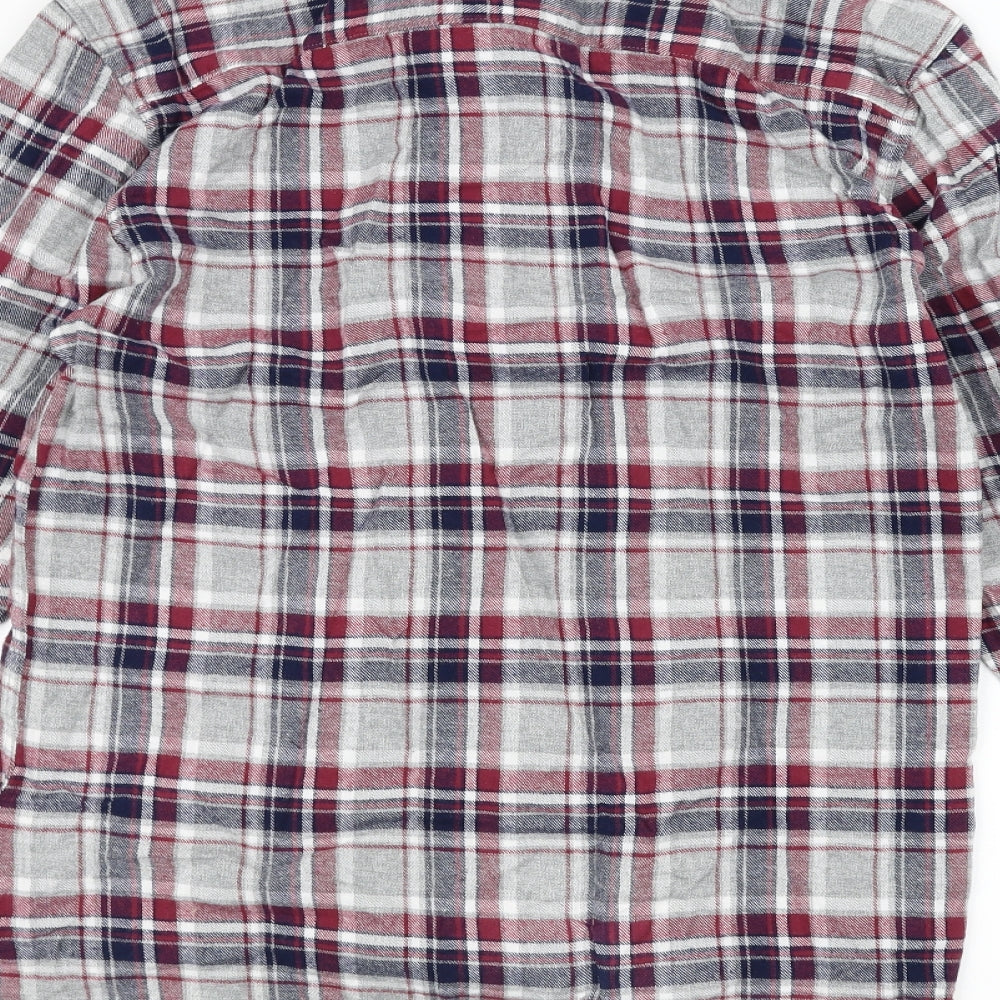 Acw85 Mens Grey    Dress Shirt Size M