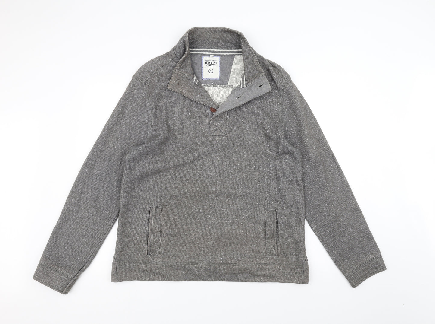 BOSTON CREW Mens Grey   Jacket  Size M
