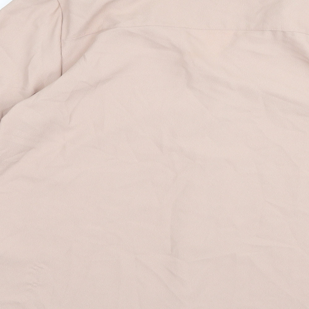 H&M Womens Pink   Basic Button-Up Size 18