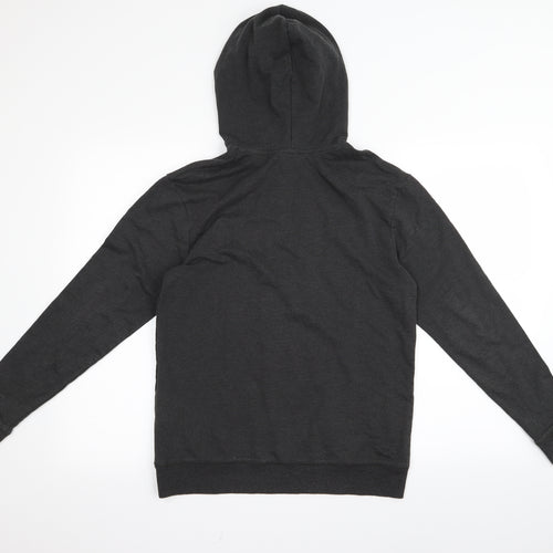 H&M Girls Grey   Henley Jumper Size 12 Years