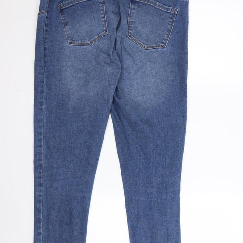 NEXT Womens Blue   Skinny Jeans Size 12 L28 in