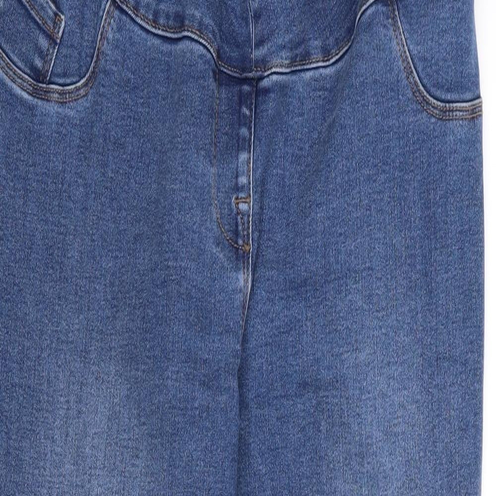 NEXT Womens Blue   Skinny Jeans Size 12 L28 in