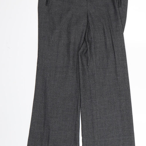 NEXT Womens Grey   Trousers  Size 8 L26 in