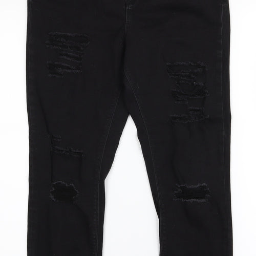 ASOS Womens Black   Skinny Jeans Size 32 L25 in - m