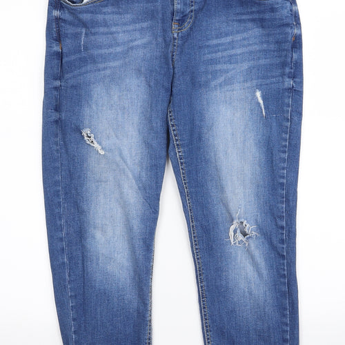 Dorothy Perkins Womens Blue   Bootcut Jeans Size 10 L20 in