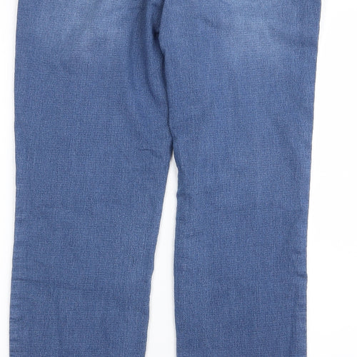 Preworn Womens Blue   Bootcut Jeans Size 8 L29 in