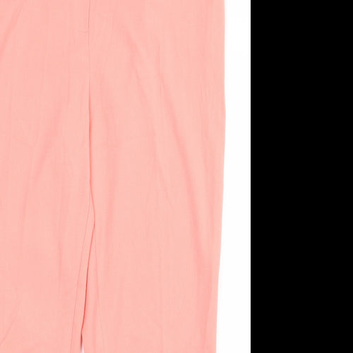 m&s Womens Pink   Trousers  Size 16 L24 in
