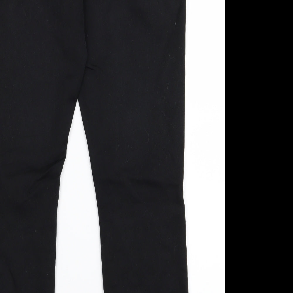 Wallis Womens Black   Tapered Jeans Size 12 L26 in