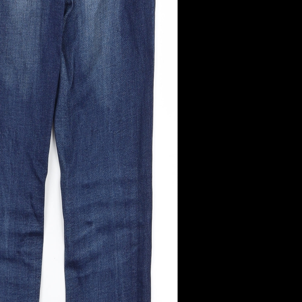 Preworn Womens Blue   Bootcut Jeans Size 4XL L27 in
