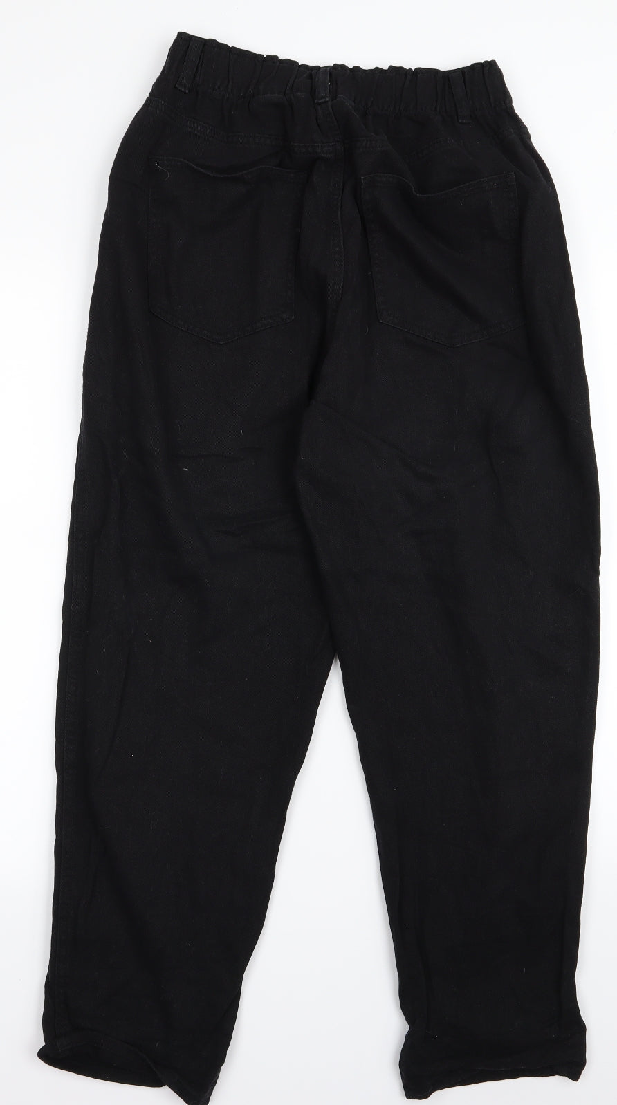 H&M Womens Black   Trousers  Size 12 L24 in