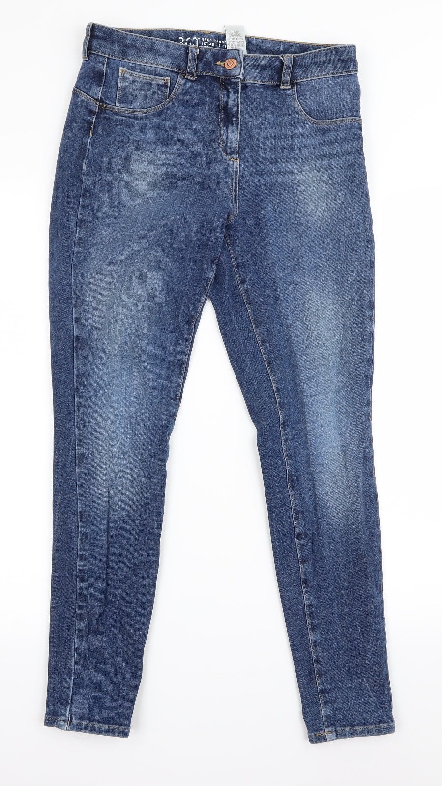 Preworn Womens Blue   Bootcut Jeans Size 12 L26 in