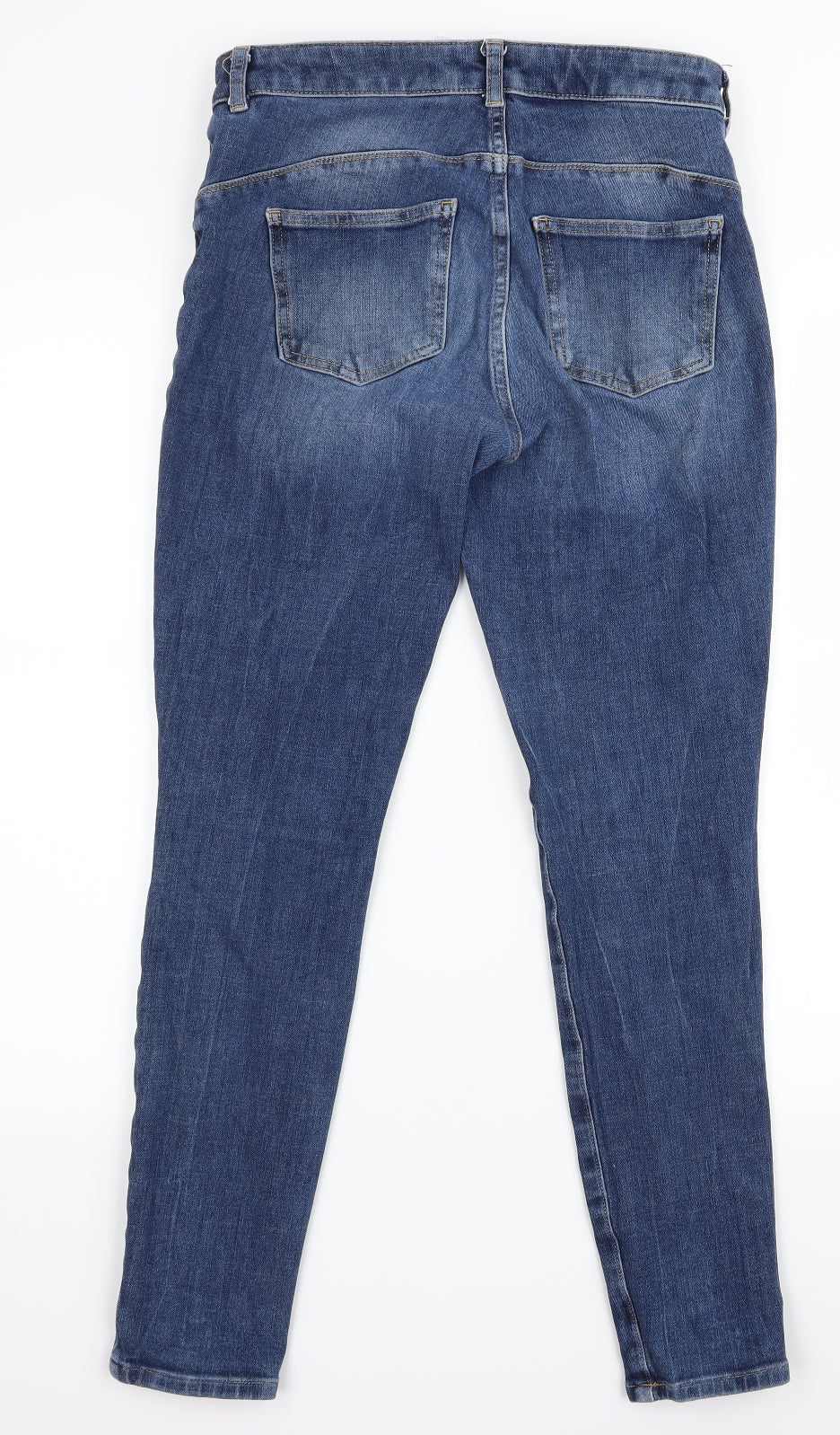 Preworn Womens Blue   Bootcut Jeans Size 12 L26 in