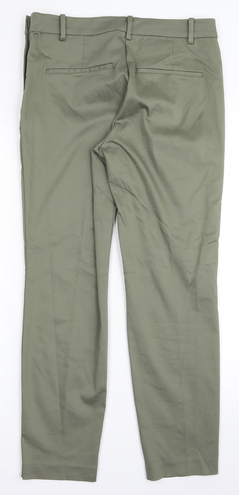 H&M Womens Green   Trousers  Size 10 L24 in