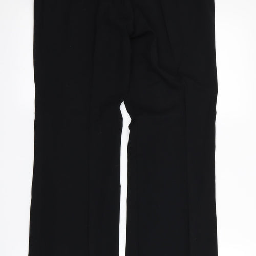 m&s Womens Black   Trousers  Size 12 L29 in