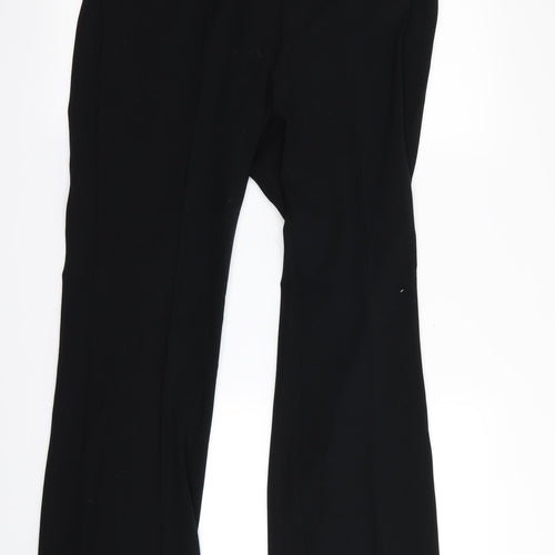 m&s Womens Black   Trousers  Size 12 L29 in