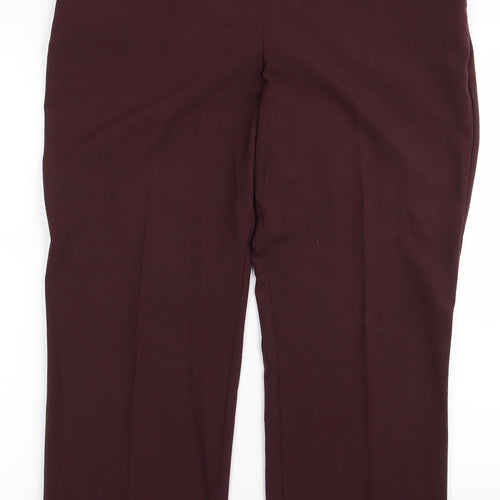 Classic Womens Brown   Trousers  Size 16 L23 in