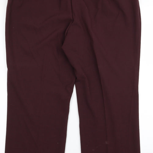 Classic Womens Brown   Trousers  Size 16 L23 in
