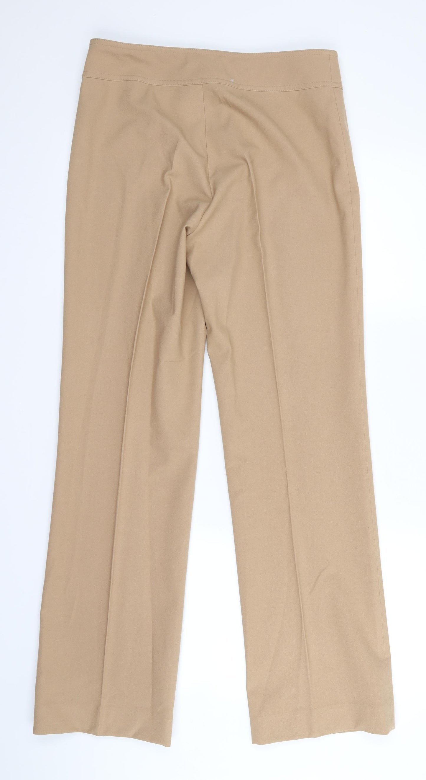 Kookai Womens Beige   Trousers  Size 14 L30 in