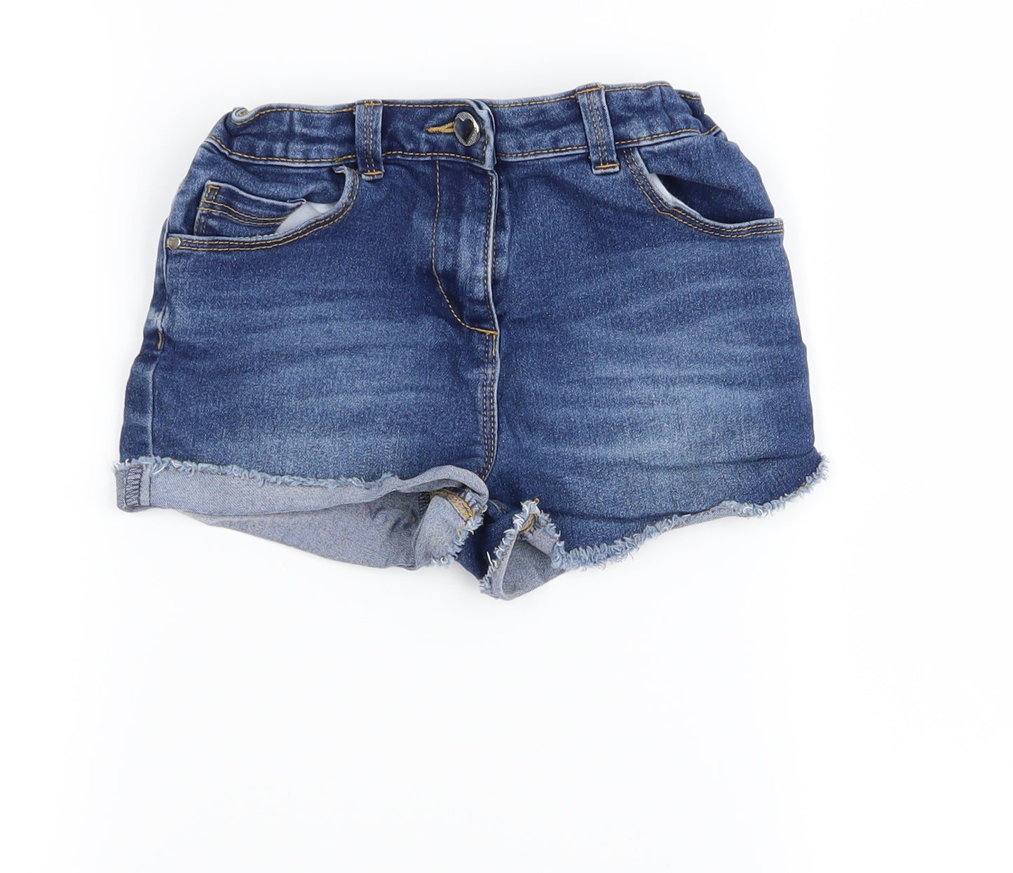 George Girls Blue   Hot Pants Shorts Size 7 Years