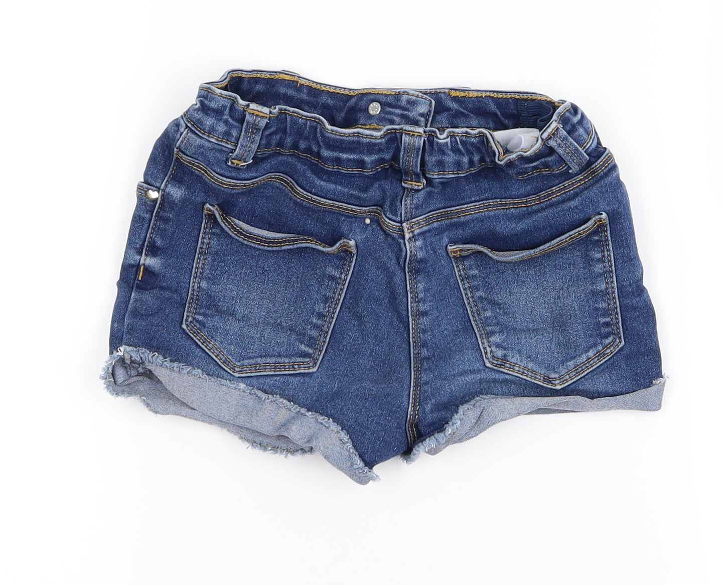 George Girls Blue   Hot Pants Shorts Size 7 Years
