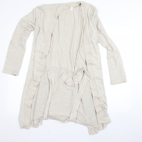 Preworn Womens Beige   Cardigan Jumper Size M