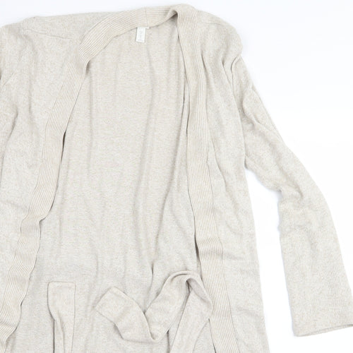 Preworn Womens Beige   Cardigan Jumper Size M