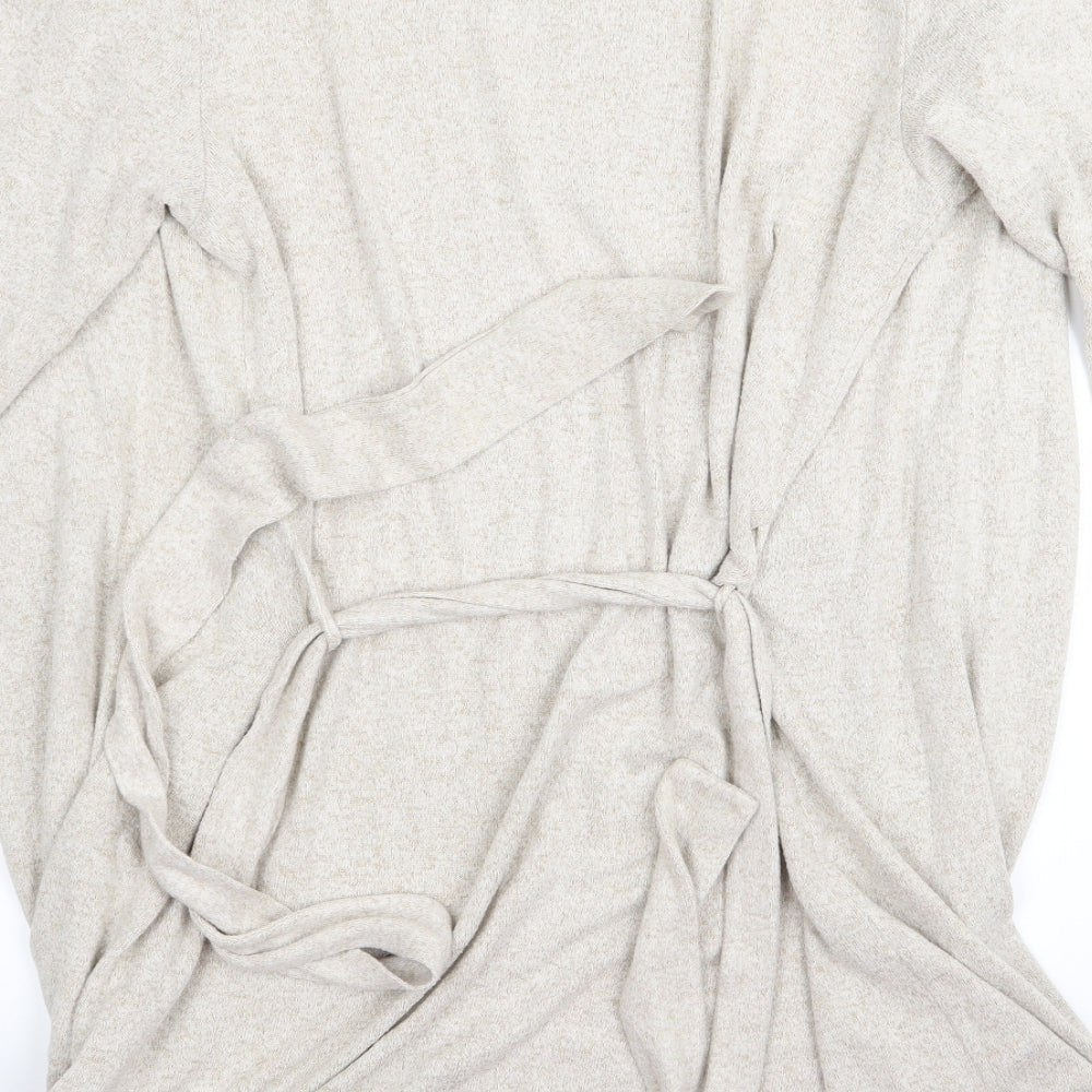 Preworn Womens Beige   Cardigan Jumper Size M
