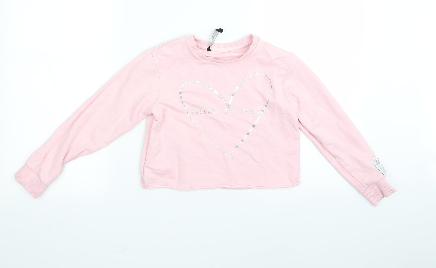 George Girls Pink   Pullover Jumper Size 8 Years
