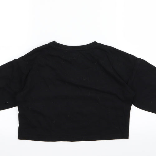 Studio Girls Black   Cropped Casual Size 10-11 Years