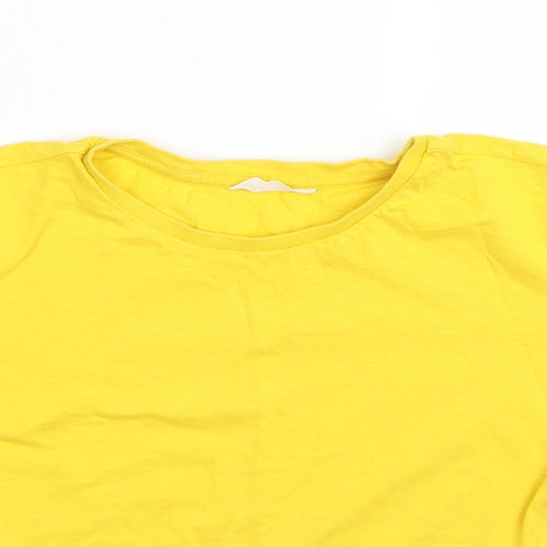 kandy Girls Yellow   Cropped T-Shirt Size 10-11 Years