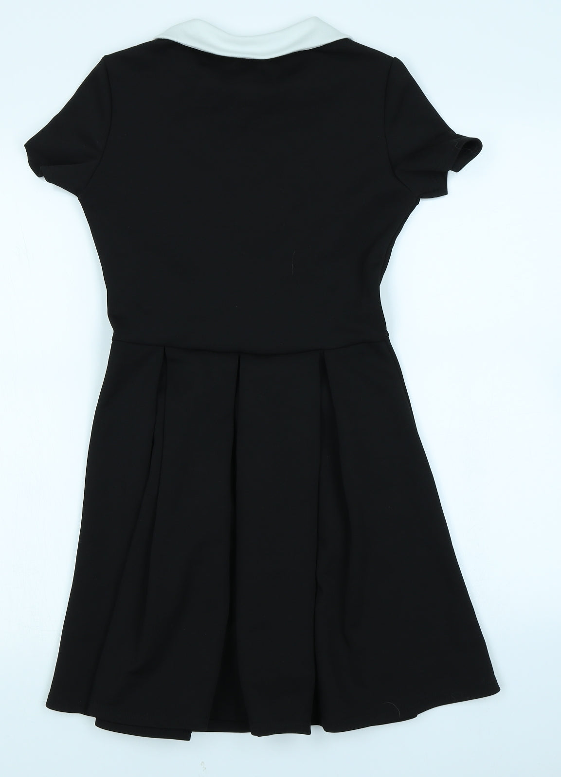 Evita Womens Black   Skater Dress  Size 8