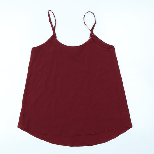 Select Womens Red   Camisole Blouse Size 6