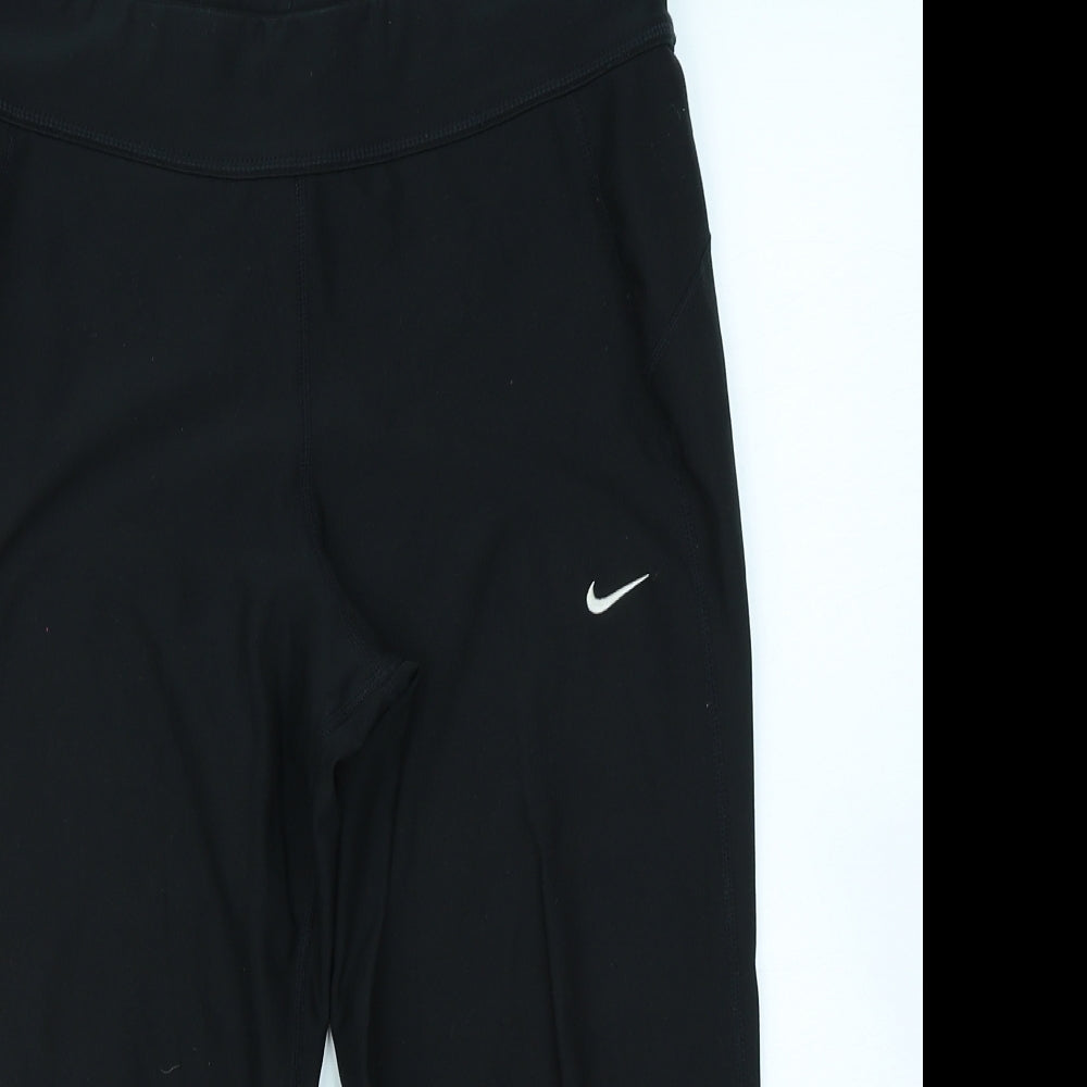 Nike Womens Black   Capri Trousers Size M L16 in