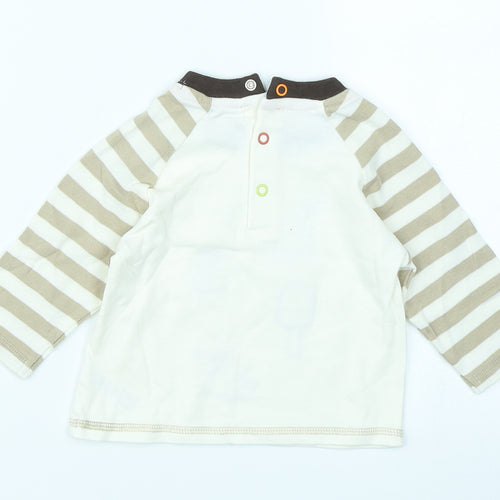 George Baby Beige   Basic T-Shirt Size 3-6 Months