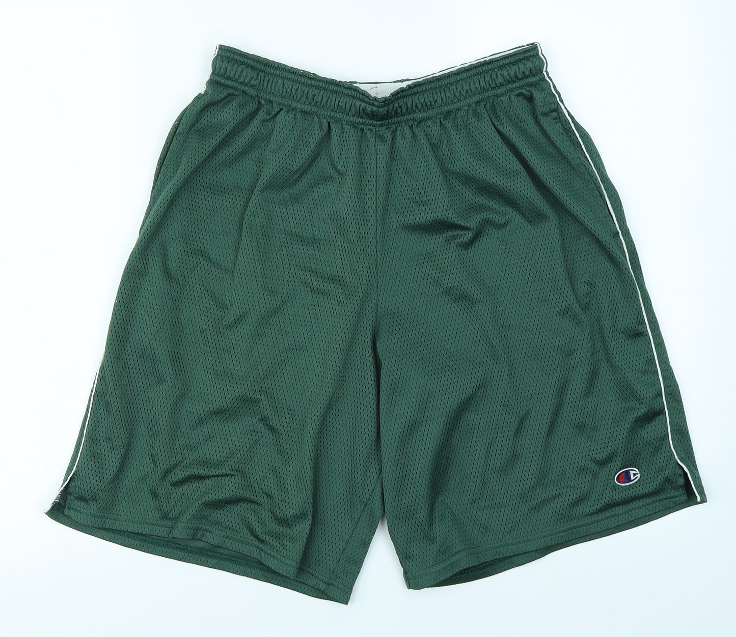 Champion Mens Green   Athletic Shorts Size L
