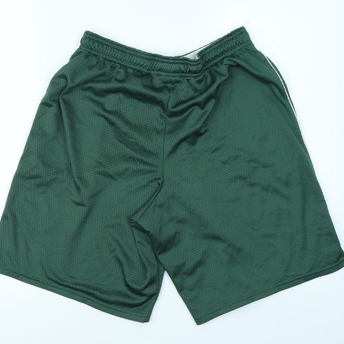 Champion Mens Green   Athletic Shorts Size L