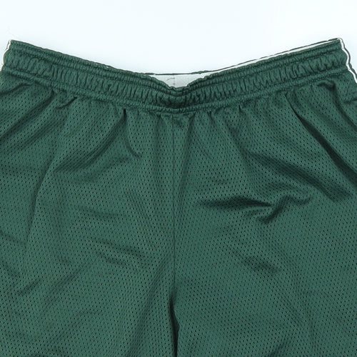 Champion Mens Green   Athletic Shorts Size L