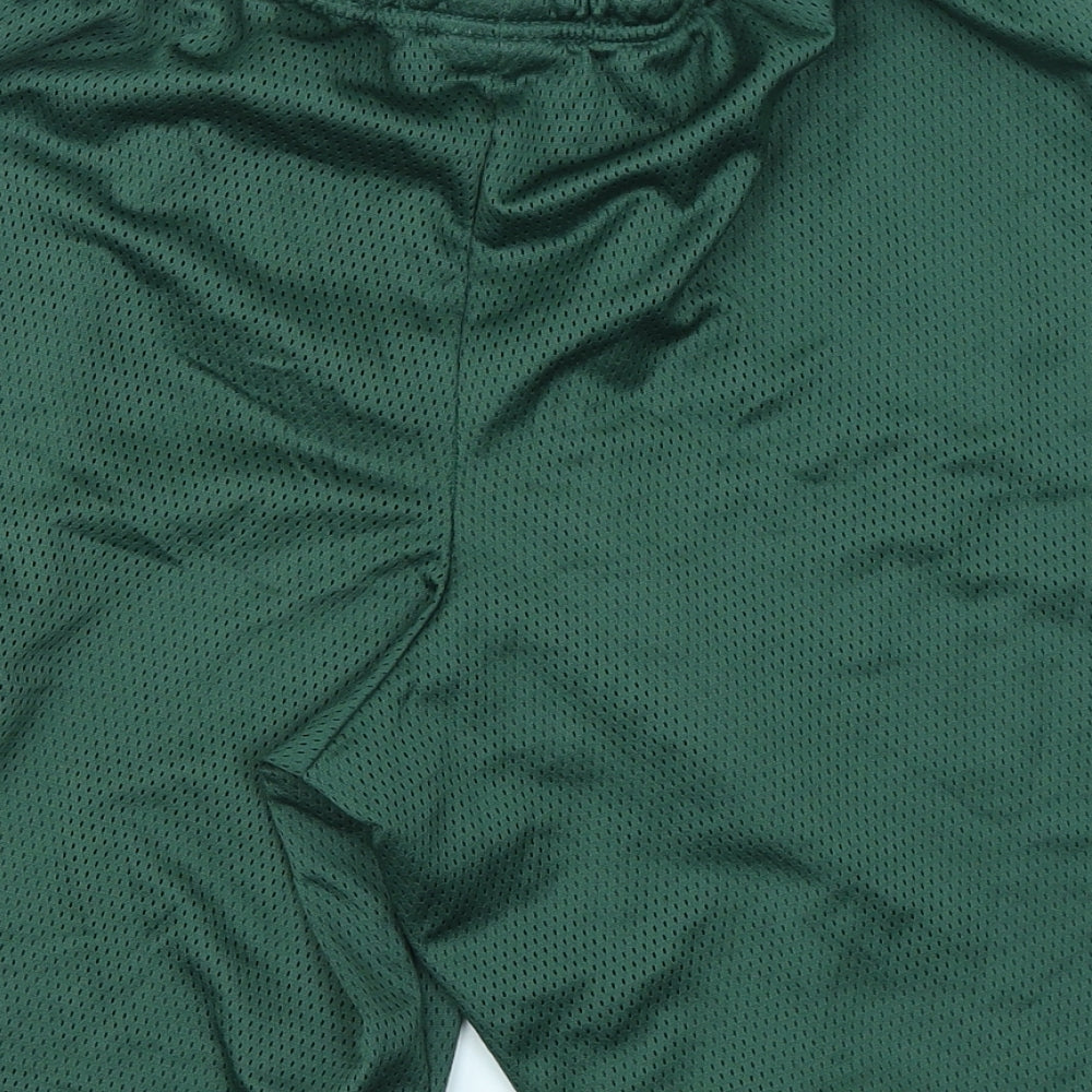 Champion Mens Green   Athletic Shorts Size L