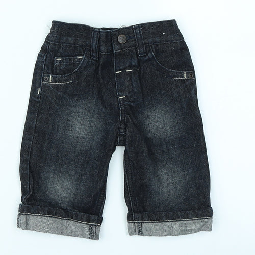 NEXT Baby Blue  Denim Cargo Jeans Size 3-6 Months