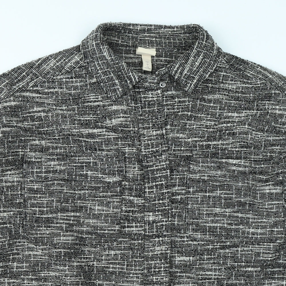 H&M Womens Grey   Jacket  Size L