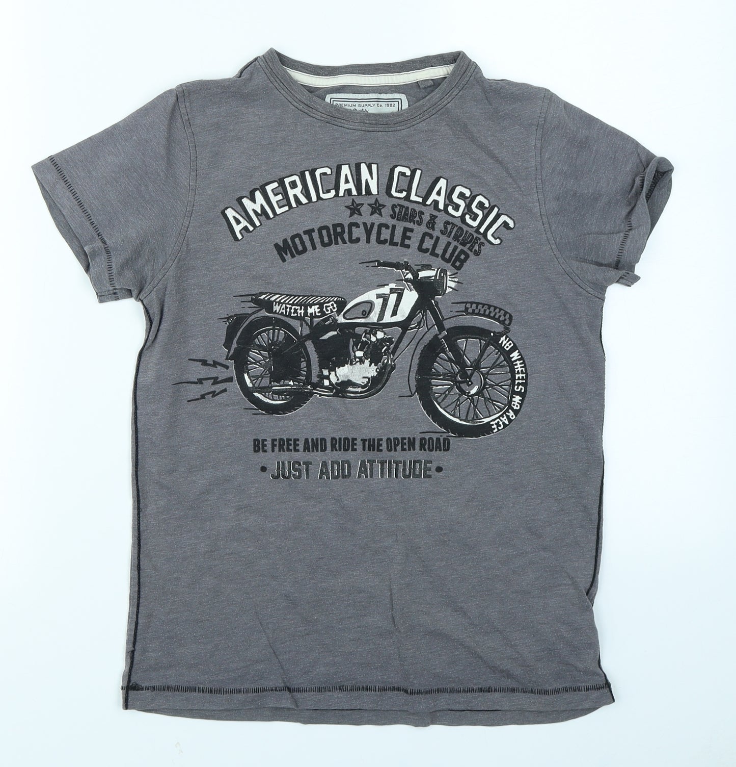 NEXT Boys Grey   Basic T-Shirt Size 10 Years